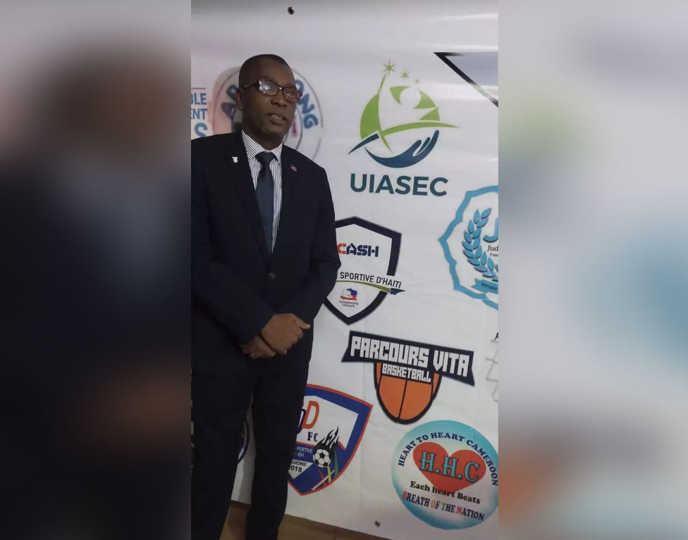 L'ancien ministre haïtien des Sports, Edwing Charles, prend la présidence de l'UIASEC
